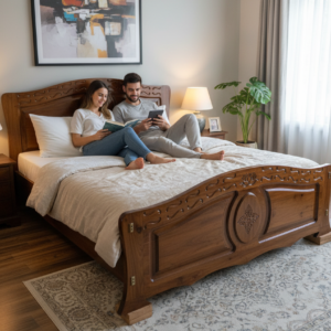 Queen Bed – Modern Design, Superior Comfort
